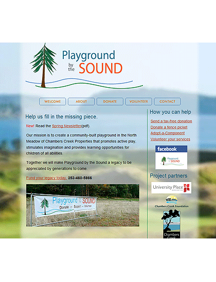 Playground by the Sound